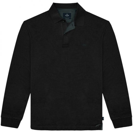 Double Outfitters PS-3097 Polo Shirt Embroidered Black - Polo- & piqueskjorter - Poloskjorte i store størrelser - 2XL-8XL