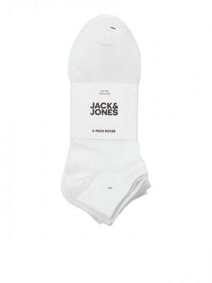 Jack & Jones Louis Sokker Hvit 3-pakning - Undertøy & badetøy - Undertøy store størrelser 