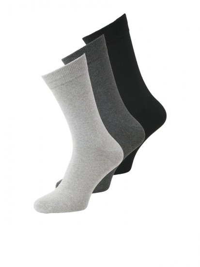 Jack & Jones Ordinary Sokker Svart 3-pakning - Undertøy & badetøy - Undertøy store størrelser 