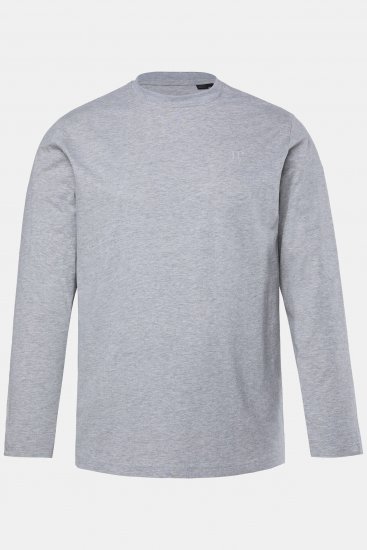 JP1880 Long Sleeve OEKO-TEX T-Shirt Grey - T-skjorter - Store T-skjorter - 2XL-14XL