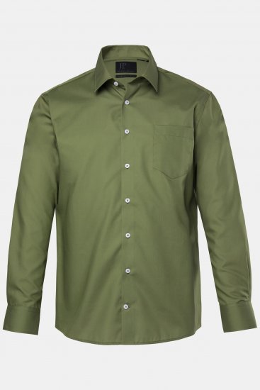 JP1880 Shirt Business Long Sleeve Green - Skjorter - Store skjorter - 2XL-8XL