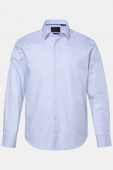 JP1880 Business Shirt Long Sleeve Striped Snow White - Skjorter - Store skjorter - 2XL-8XL