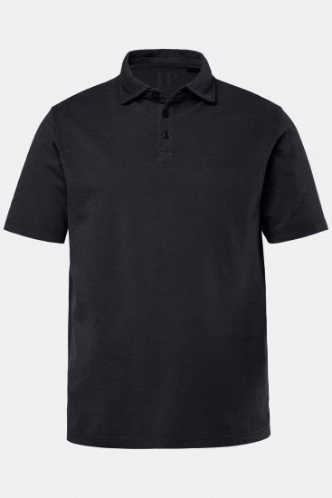 JP1880 Polo Shirt Pique Vintage Black - Polo- & piqueskjorter - Poloskjorte i store størrelser - 2XL-8XL