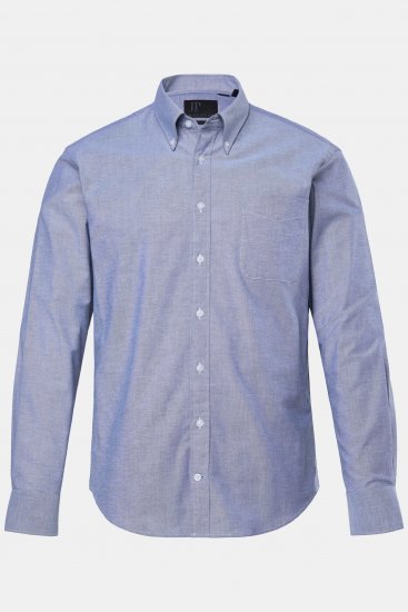 JP1880 Oxford Shirt Long Sleeve Denim Blue - Skjorter - Store skjorter - 2XL-8XL