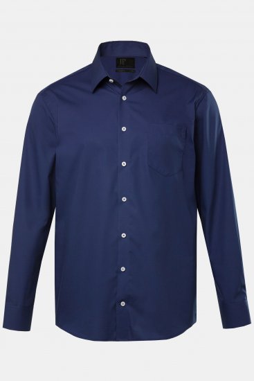 JP1880 Shirt Business Long Sleeve Navy - Skjorter - Store skjorter - 2XL-8XL