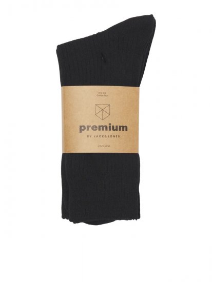 Jack & Jones Premium Sokker Svart 2-pakning - Undertøy & badetøy - Undertøy store størrelser 