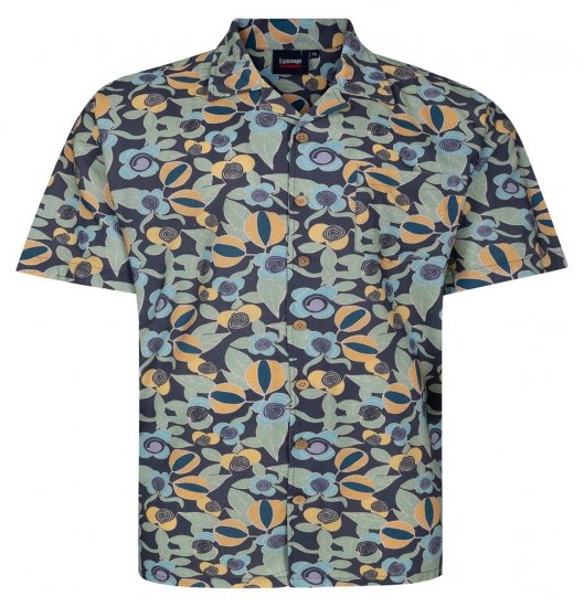 Espionage SH461 Blomstret skjorte multi - Skjorter - Store skjorter - 2XL-8XL