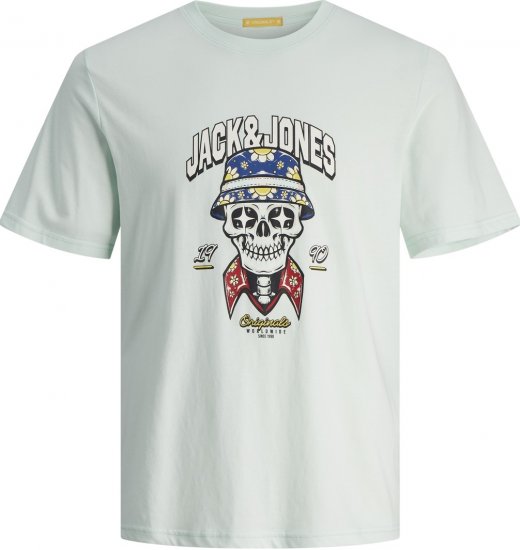 Jack & Jones JORCOCONUT T-shirt Skylight - T-skjorter - Store T-skjorter - 2XL-14XL