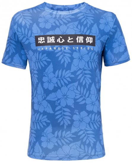 Loyalty & Faith Sneak T-shirt Blue - T-skjorter - Store T-skjorter - 2XL-14XL