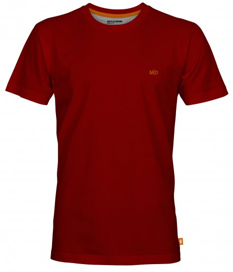 Motley Denim Stockholm T-shirt Red - T-skjorter - Store T-skjorter - 2XL-14XL