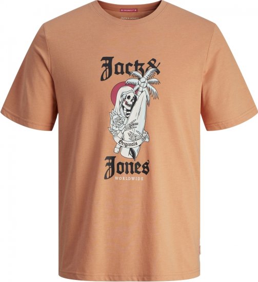 Jack & Jones JORCOCONUT T-shirt Canyon Sunset - T-skjorter - Store T-skjorter - 2XL-14XL