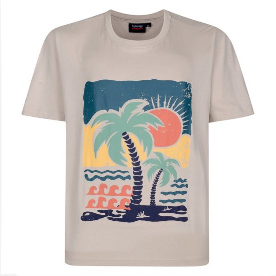 Espionage T448 T-skjorter med Trykk 4-Pack Assortert - T-skjorter - Store T-skjorter - 2XL-14XL