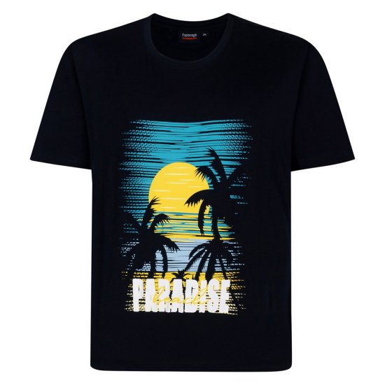 Espionage T448 T-skjorter med Trykk 4-Pack Assortert - T-skjorter - Store T-skjorter - 2XL-14XL