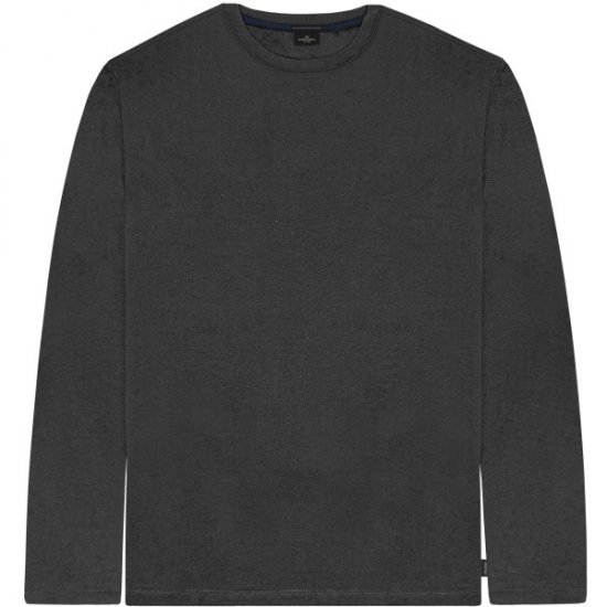 Double Outfitters TS-9170 Long Sleeve T-Shirt Anthracite - T-skjorter - Store T-skjorter - 2XL-14XL