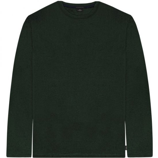 Double Outfitters TS-9170 Long Sleeve T-Shirt Forest Green - T-skjorter - Store T-skjorter - 2XL-14XL