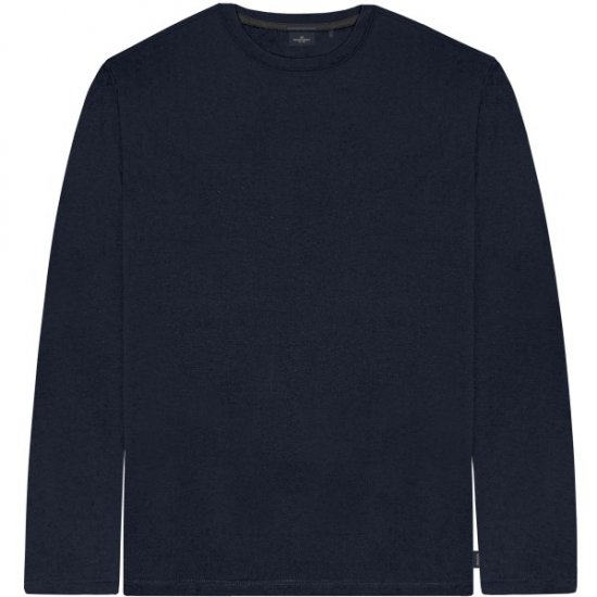 Double Outfitters TS-9170 Long Sleeve T-Shirt Navy - T-skjorter - Store T-skjorter - 2XL-14XL