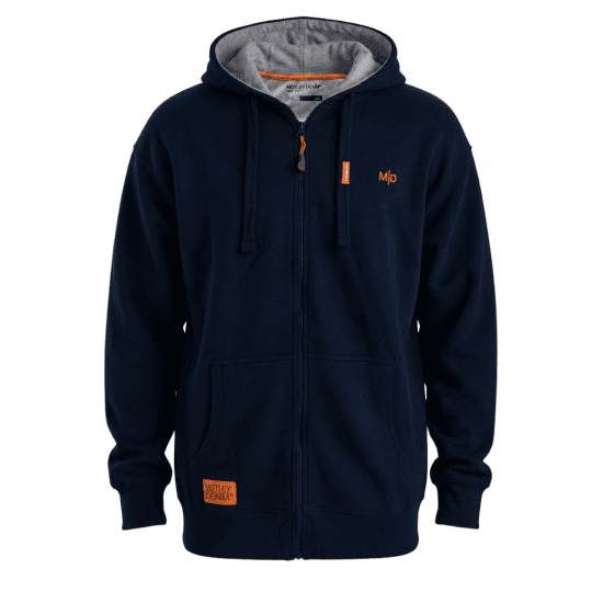 Motley Denim Copenhagen Hoodie Navy - Gensere og hettegensere - Store hettegensere - 2XL-14XL