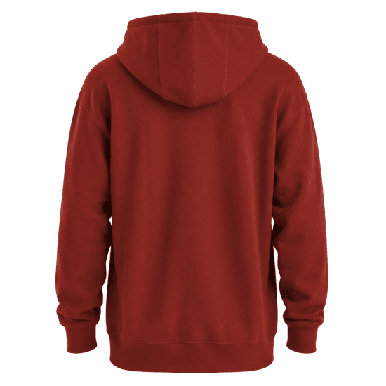 Motley Denim Copenhagen Hoodie Red - Gensere og hettegensere - Store hettegensere - 2XL-14XL