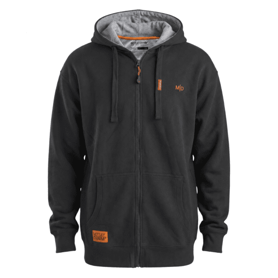 Motley Denim Copenhagen Hoodie Charcoal - Gensere og hettegensere - Store hettegensere - 2XL-14XL