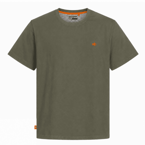 Motley Denim Stockholm T-shirt Dark Khaki - T-skjorter - Store T-skjorter - 2XL-14XL