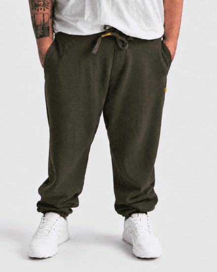 Motley Denim Berlin Sweatpants Dark Khaki - Sweatbukser og-shorts - Sweatbukser og Sweatshorts 2XL-12XL