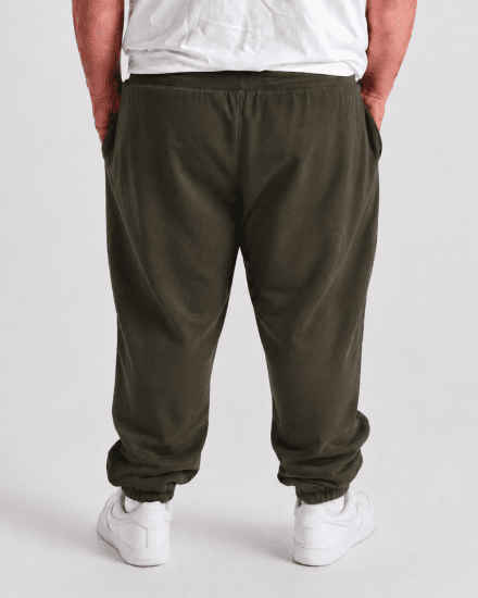 Motley Denim Berlin Sweatpants Dark Khaki - Sweatbukser og-shorts - Sweatbukser og Sweatshorts 2XL-12XL