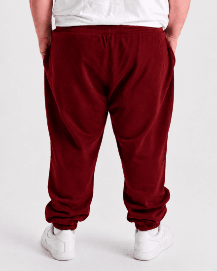 Motley Denim Berlin Sweatpants Red - Sweatbukser og-shorts - Sweatbukser og Sweatshorts 2XL-12XL