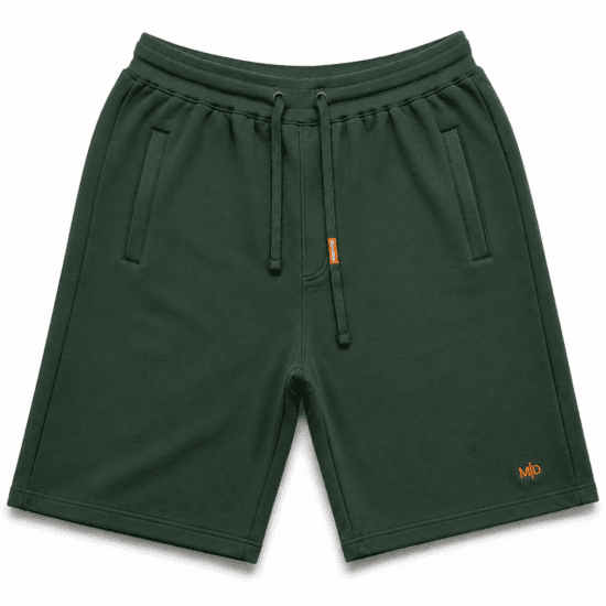 Motley Denim Paris Sweatshorts Racing Green - Sweatbukser og-shorts - Sweatbukser og Sweatshorts 2XL-12XL