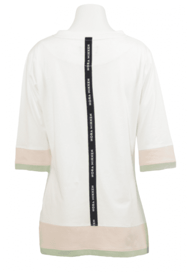 Nora Mikken ANNELI T-Shirt White - T-skjorter - 