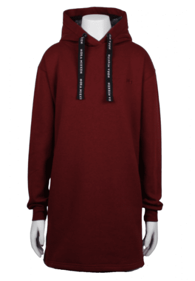 Nora Mikken KRISTINA Long Hoodie Burgundy - Gensere og hettegensere - Gensere og hettegensere til dame