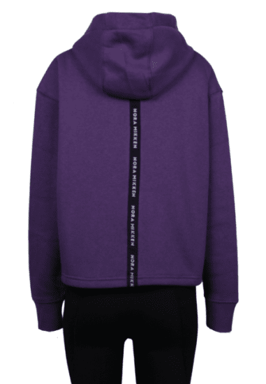Nora Mikken GERTRUD Cropped Hoodie Purple - DAMEKLÆR XS-XXL - 