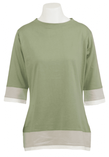 Nora Mikken ANNELI T-Shirt Green - T-skjorter - 