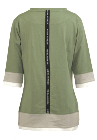 Nora Mikken ANNELI T-Shirt Green - T-skjorter - 