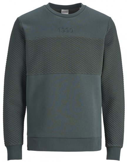 Jack & Jones JCOVETTEL Sweatshirt Spruce - Gensere og hettegensere - Store hettegensere - 2XL-14XL