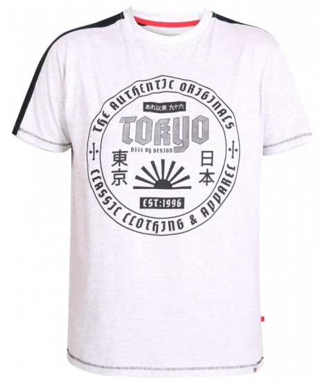 D555 Walton T-shirt White - T-skjorter - Store T-skjorter - 2XL-14XL