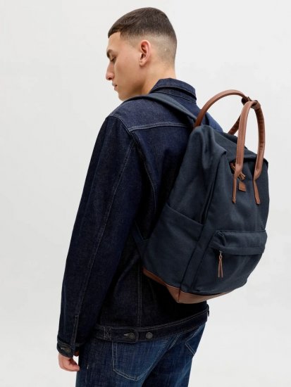 Jack & Jones Pascal Ryggsekk Mørkeblå - Vesker - 