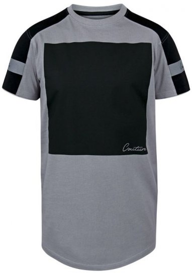 D555 Ziggy Organic Cotton T-Shirt Grey - T-skjorter - Store T-skjorter - 2XL-14XL